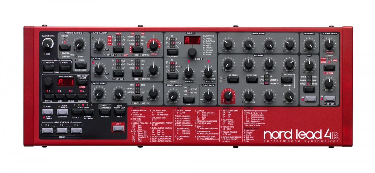 Nord Lead 4 Images | Nord Keyboards